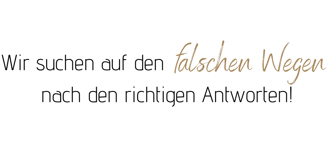 Falscher Weg